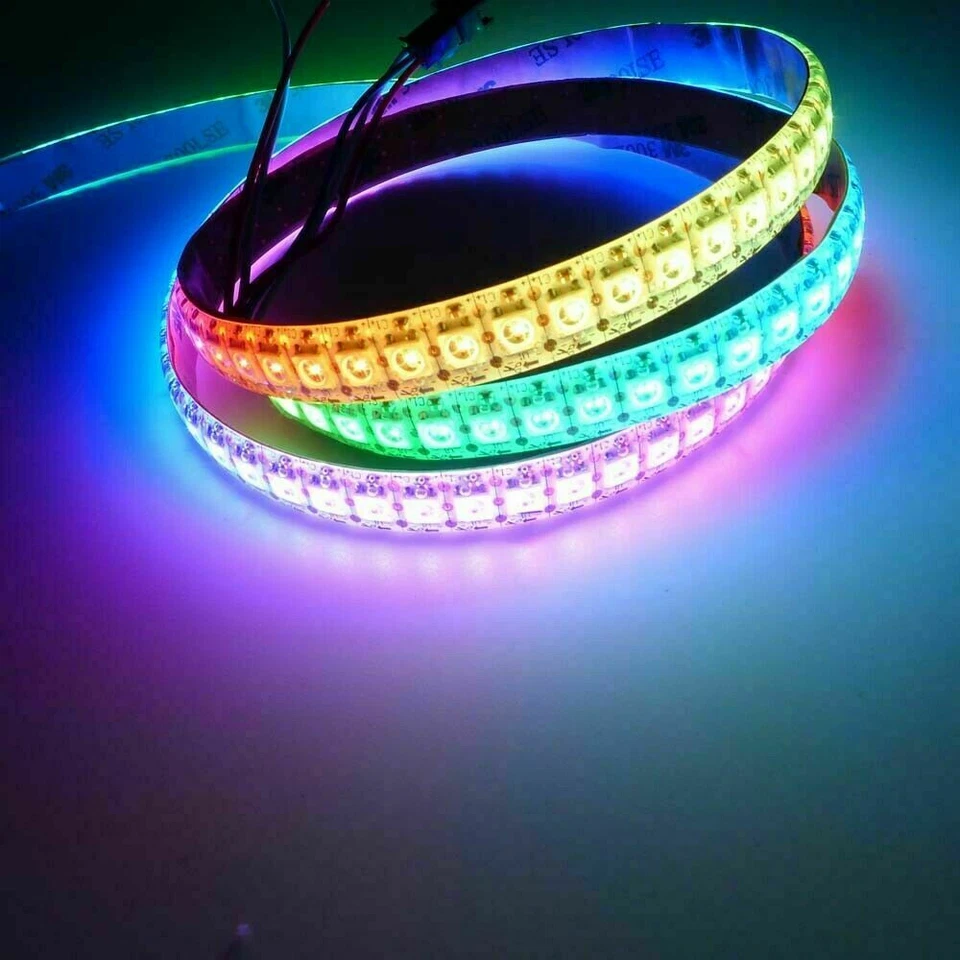 5050 WS2811 RGB LED Strip Light Dream Color 3 Pin 12V 5M 16.4Ft 150 LED /300 LED - Image 4 of 4