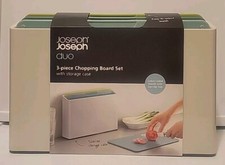 JOSEPH JOSEPH - DUO 3-piece Chopping Board Set with Storage Case