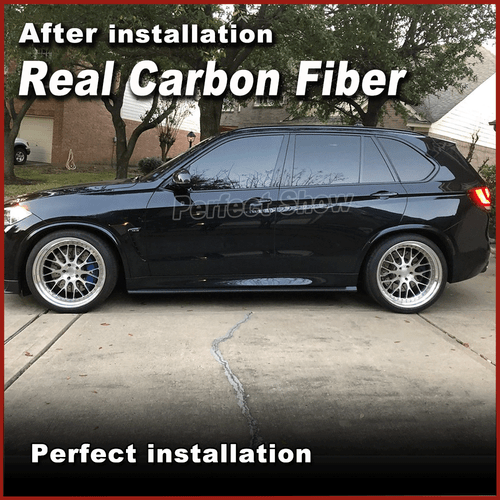 Carbon Seitenschweller Ansätze Schwert Side Skirts Passt für BMW F85 X5M F86 X6M - Bild 4 von 11