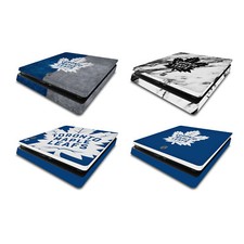 OFFICIAL NHL TORONTO MAPLE LEAFS VINYL SKIN DECAL FOR SONY PS4 SLIM CONSOLE