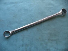 SNAP ON HEX SAE SPLINE 15° OFFSET BOX WRENCH #XDES2630 13/16" x 15/16"  MINT !