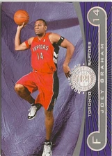 2005-06 Topps First Row Joey Graham RC 025/549 Toronto Raptors