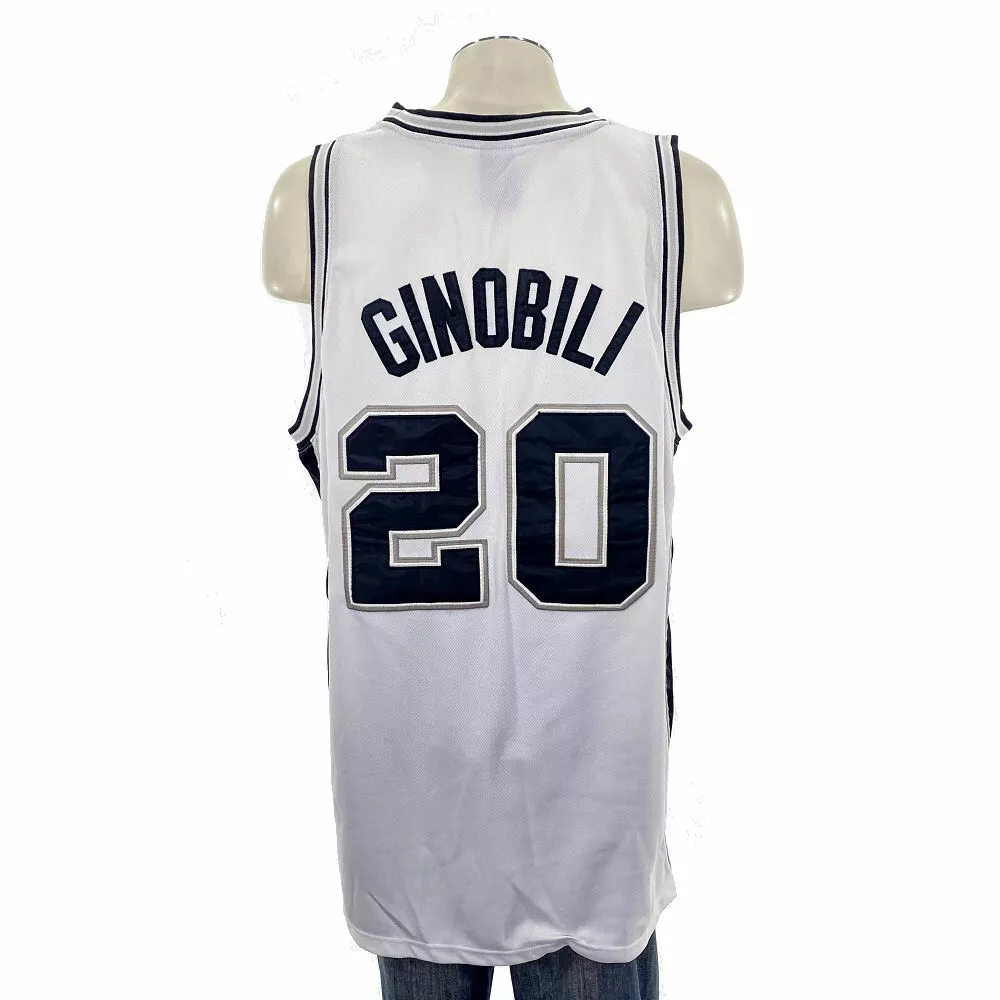 Reebok San Antonio Spurs Manu Ginobili Home Jersey