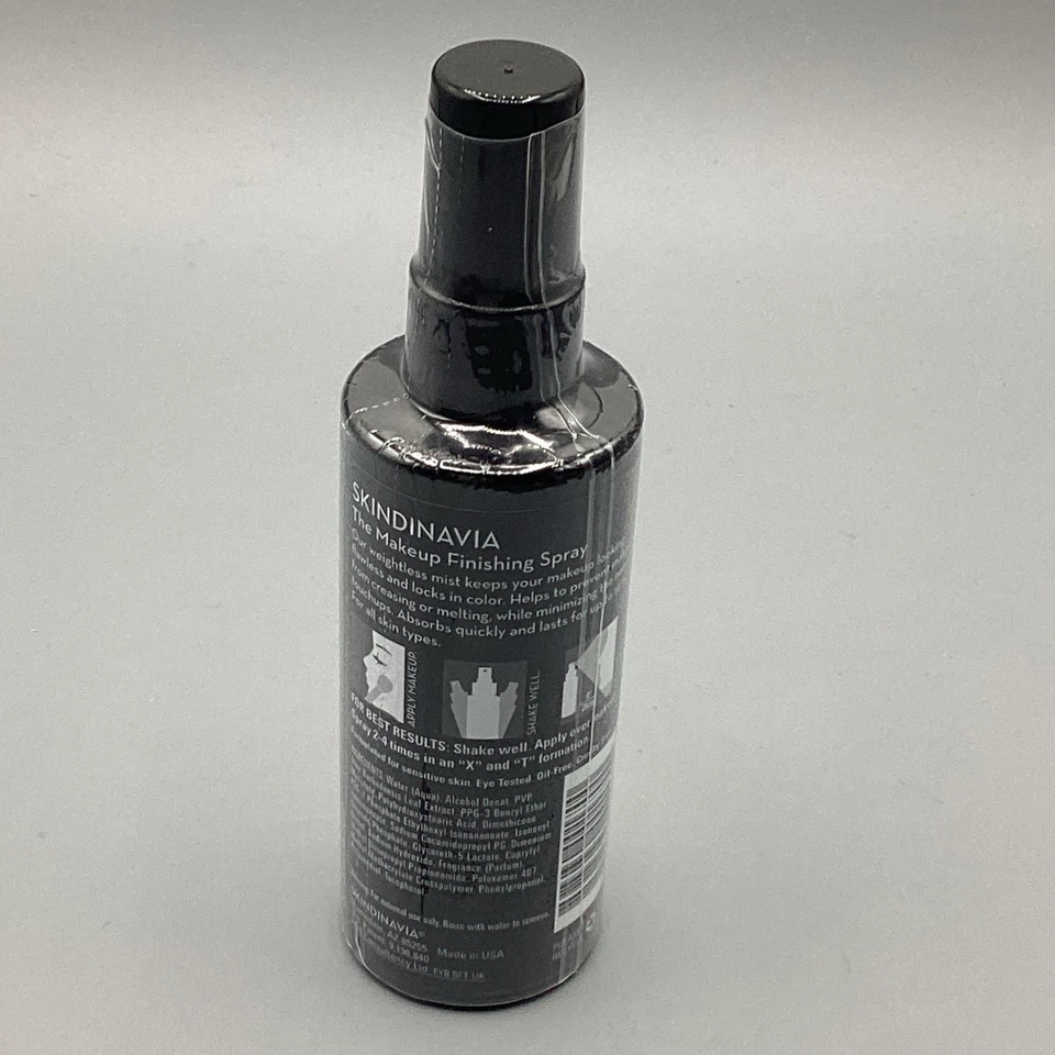 Skindinavia The Makeup Finishing Setting Spray Larga Duración 4 OZ NUEVO SELLADO Foto 3 de 4