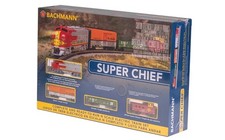 Bachmann Super Chief Ready-To-Run Electric Train Set N Scale – 24021