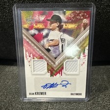 2021 Panini Diamond Kings - Dk Material Signatures Dean Kremer #DKMS-DK 