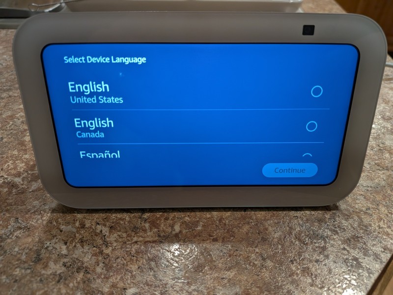 Amazon Echo Show 5 (3rd Generation) Glacier White, Model H97N6S