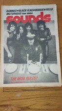 Sounds Music Newspaper December 19th 1981, Black Sabbath Ozzy Osbourne Iron Mai