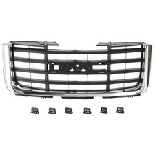 Grille For 2007-2008 Gmc Sierra 1500 2007-2010 Sierra 2500 Hd Plastic