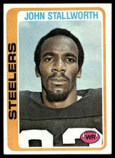 1978 Topps ExNnm 4 John Stallworth Rookie Pittsburgh Steelers #320