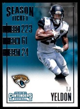 2016 Panini Contenders #96 T.J. Yeldon