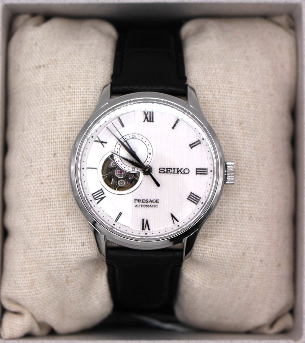 SEIKO PRESAGE BASIC SARY095 White Automatic Mechanical Men Watch