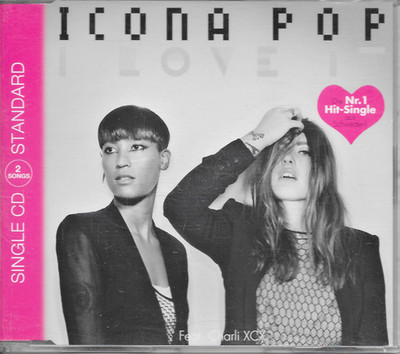 ICONA POP ft. CHARLI XCX - I love it CD SINGLE 2TR Dance-Pop 2012 Germany