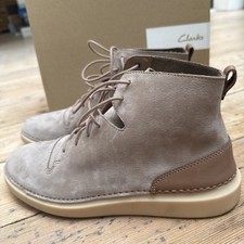 Brand New Clark’s Hale Rise Nubuck Boots Uk 6.5