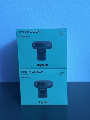 LOGITECH C270 Webcam HD 720p - Home Office Video Konferenz Zoom Skype NEU & OVP