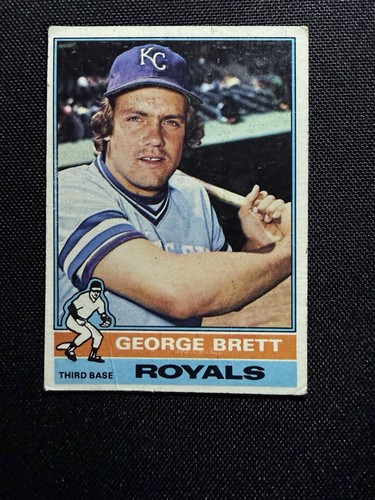 George Brett #19 1976 Topps card