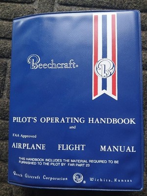 Beechcraft Baron 95-B55 Pilot Operating Handbook & Flight Manual