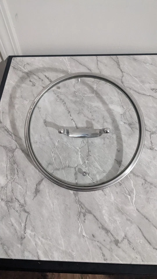 Belgique Glass Pot Pan Replacement Lid Only 10" Vented  - Image 4 of 4