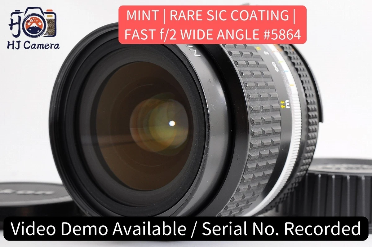 Nikon f/2 Camera Lenses 24mm Focal for sale | eBay