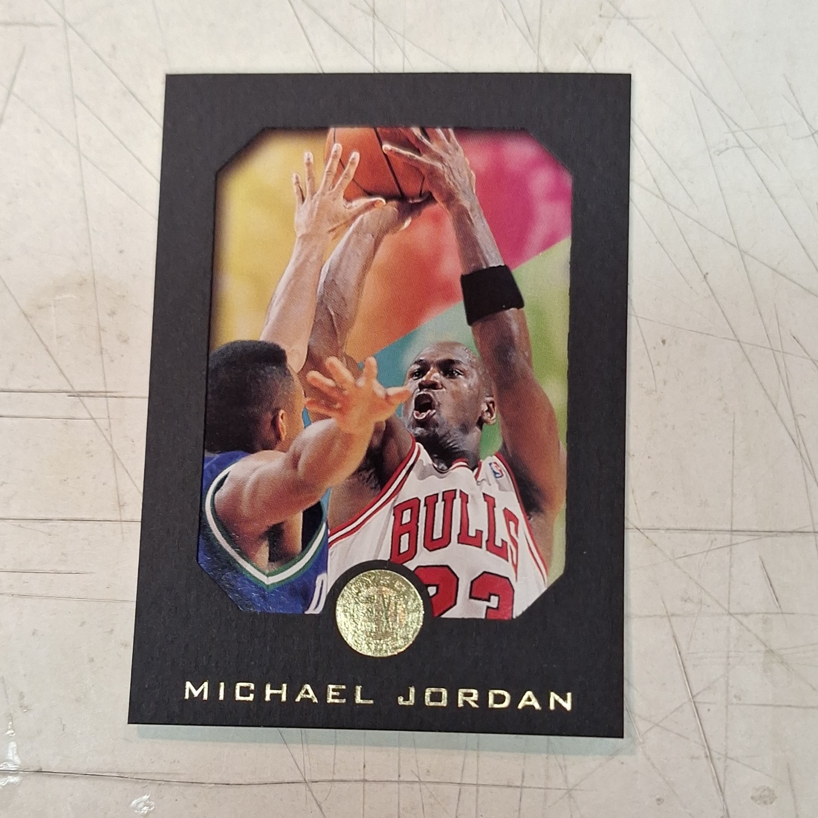 SkyBox 1995-96 E-XL #10 Michael Jordan Chicago Bulls Basketball