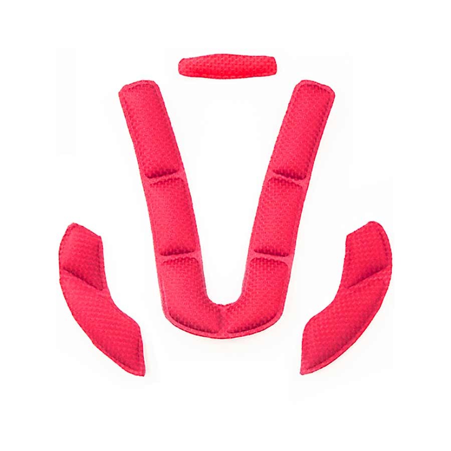 Lumos Matrix - Street Helmet Padding - Replacement Red Foam Comfort - Fit 4090₽