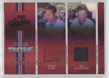 2005 Playoff Absolute Memorabilia Team Tandems 1/60 Early Wynn Hal Newhouser 7xr