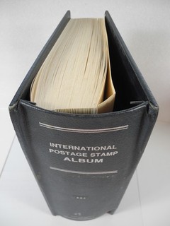 SCOTT INTERNATIONAL Stamp album Part XXI(1984 1986) stamps hinged on pages US/