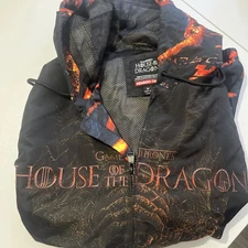 Members Only HBO Game of Thrones House of the Dragon Windbreaker Jacket Size M