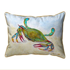 Betsy Drake More Than Blue Extra Large Zippered Pillow 20x24