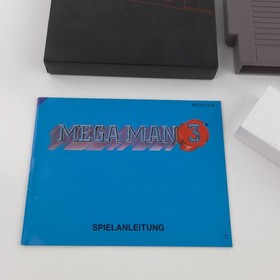 Nintendo NES Spiel: Mega Man 3 - Modul Anleitung OVP (PAL-B NOE)