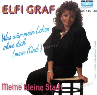 Elfi Graf - Was Wär Mein Leben Ohne Dich (Mein Kind) 7'' (VG+) '*