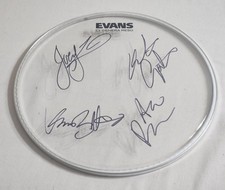 Life Of Agony Autographed 12" Evans Clear Drumhead