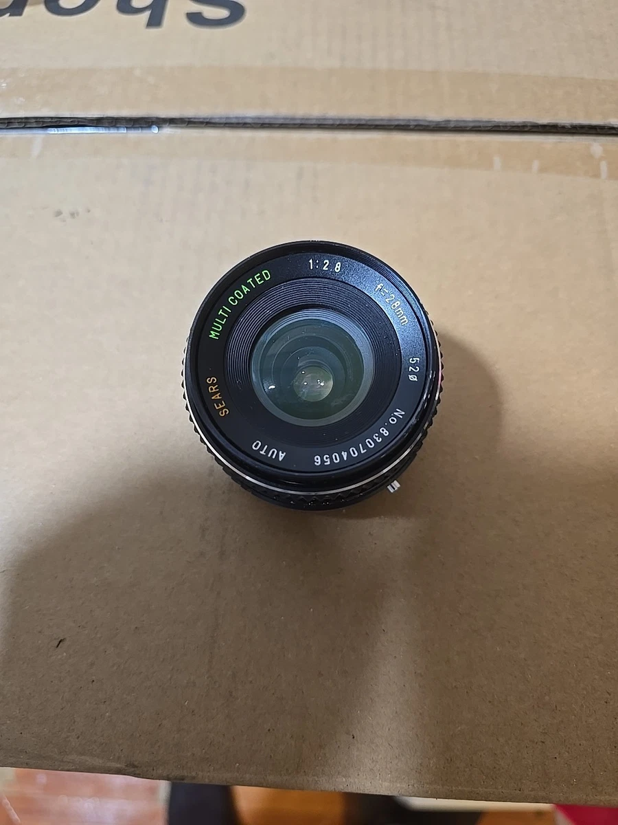 Sears Canon FD 28mm Focal Camera Lenses for sale | eBay