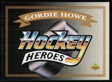 1992-93 Upper Deck Gordie Howe Hockey Heroes #NNO