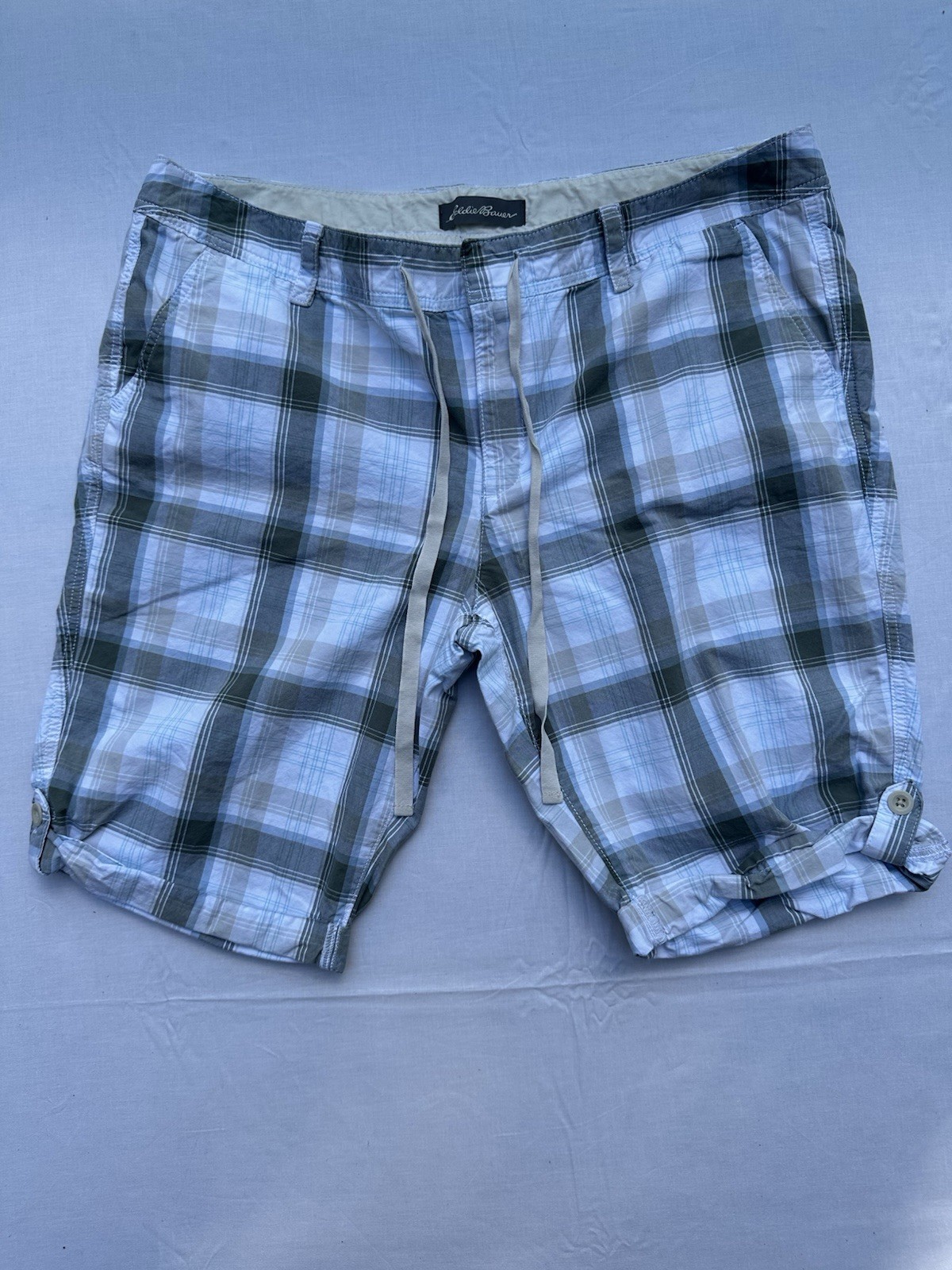 Eddie Bauer shorts plaid Woman 18