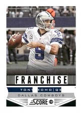 2013 Score #275 Tony Romo Scorecard
