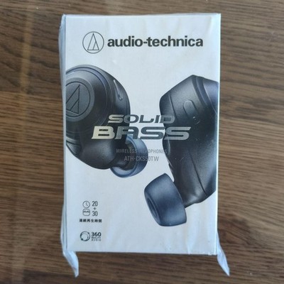 Audio-Technica ATH-CKS50TW BK Wireless Earphones Bluetooth Black From Japan NEW