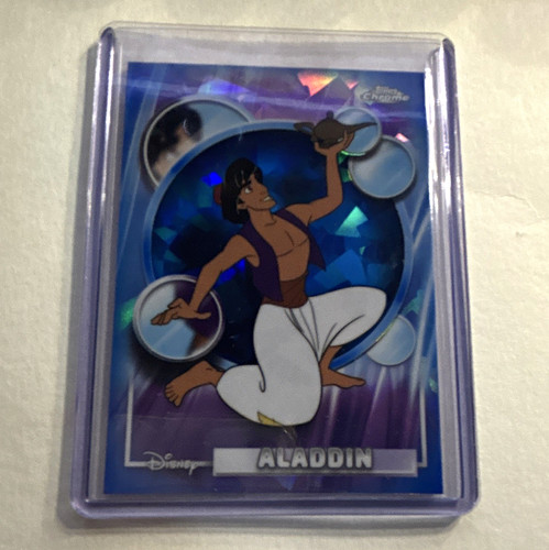 Aladdin – 2026 Topps Chrome Sapphire Disney · Base Sapphire #81 Aladdin