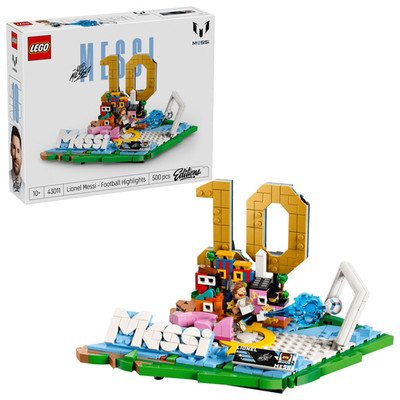 LEGO 43011 Editions Lionel Messi, Fußball-Highlights, OVP NEU