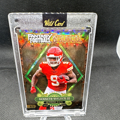 Wild Card 2022 Matte SP Exclusive Weekend Warrior Kenneth Walker III WWN-18 /10