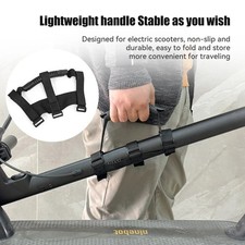 Universal scooter hand strap carry handle   canvas PP, black, portable