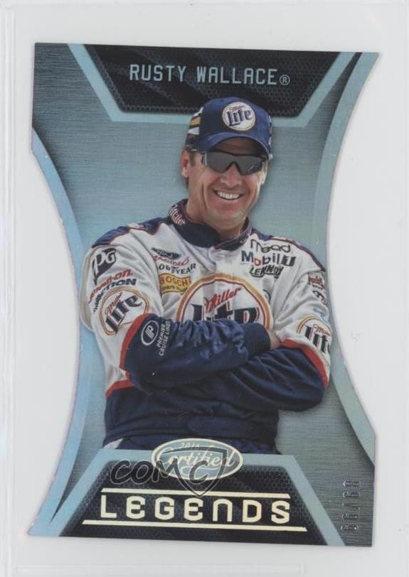 2016 Certified Legends Mirror Silver 89/99 Rusty Wallace #L5 HOF s5j