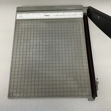 Vintage Premier The Trimmer People Martin Yale Guillotine 12" Paper Cutter