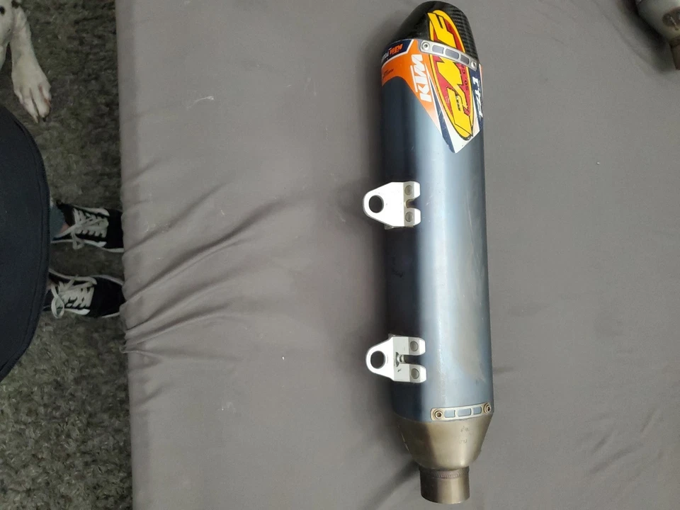 FMF Racing Factory 4.1 RCT Titanium Slip On Exhaust Muffler Only 2 Hours Used - Image 2 of 4