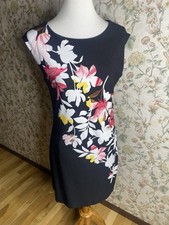  Ann Taylor Floral Dress Business Night Out Size MP Medium Petite 