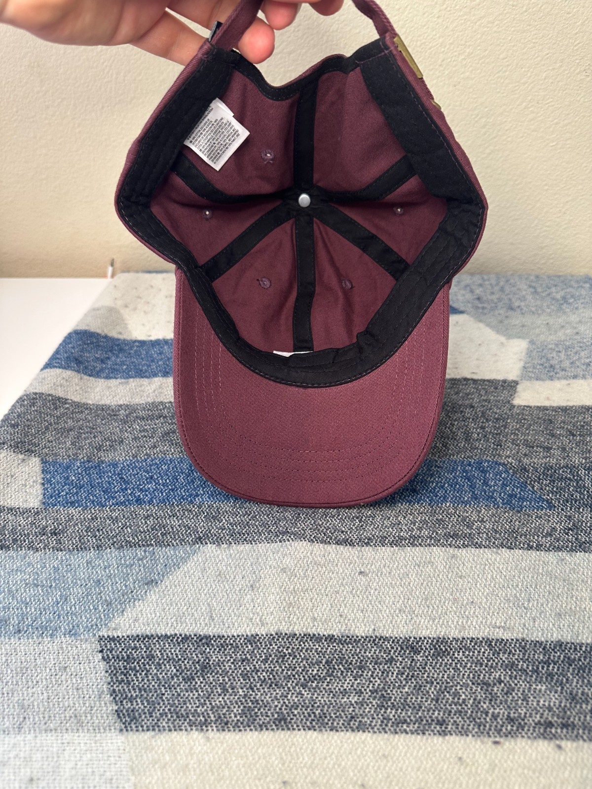 vans maroon hat AUTOGRAPH jay z BEYONCE madonna mariah carey janet jackson image 4