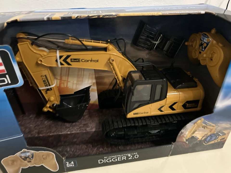 Revell Control 24924 RC Raupenbagger Digger 2.0, Kettenantrieb, wechselbare Werk - Bild 3 von 4