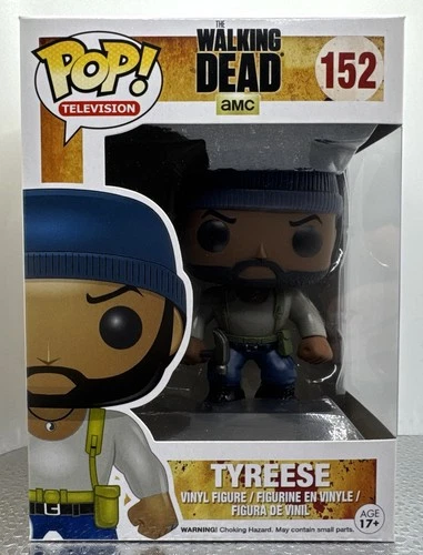 Funko Pop Tyreese #152 AMC The Walking Dead Collectible Figure Vaulted