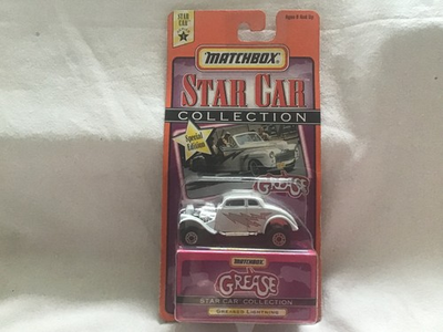 #ad MATCHBOX COLLECTIBLES STAR CAR #x27; GREASE #x27; GREASED LIGHTNING WILLYS BOXED GBP 19.99