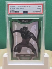 2023 Kakawow Marvel Black Panther Green /20 PSA 9 #PM-IGR-65